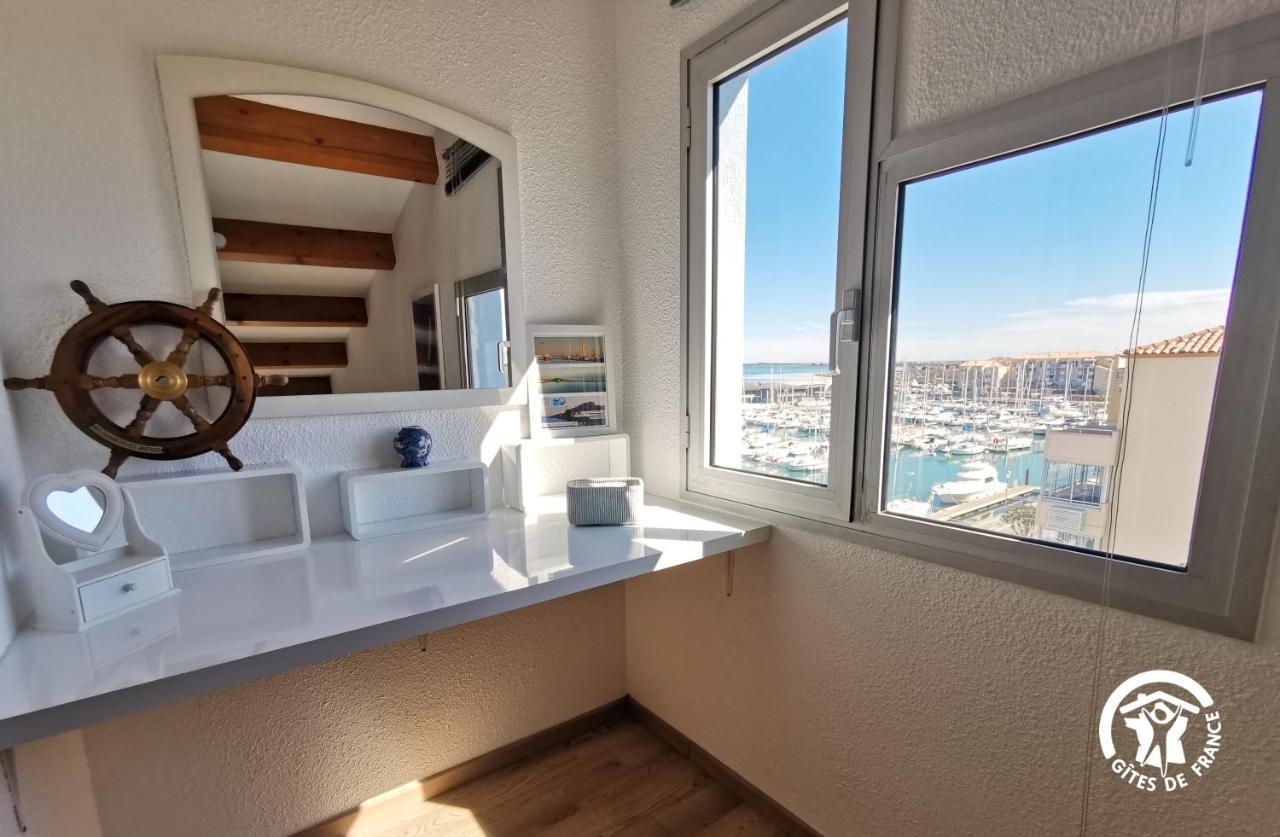 La Sirene - Loft Moderne Et Lumineux Avec Vue Panoramique Sur Mer Mediterranee Et Port De Plaisance Frontignan Esterno foto